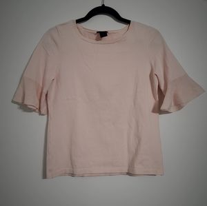 Ann Taylor Factory 3/4 bell sleeve blouse